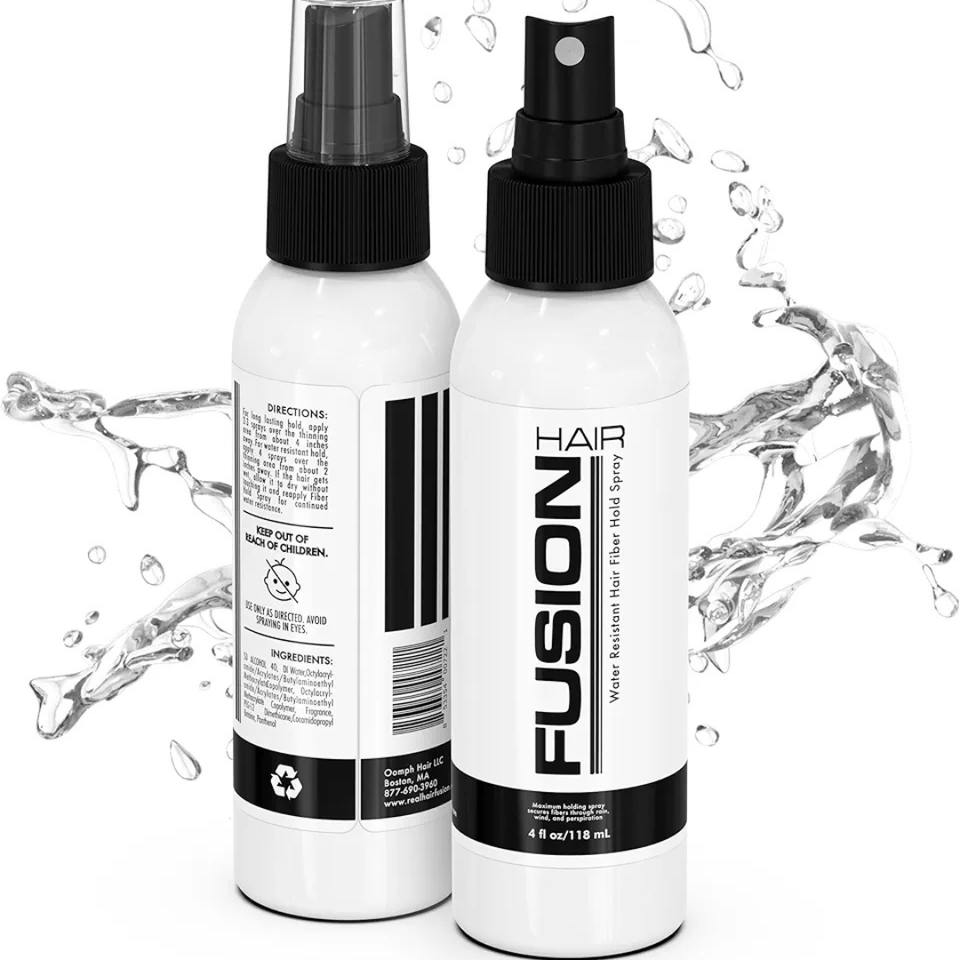 Water Resistant Hair Fiber Holding Spray